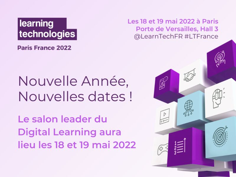 Lire la suite à propos de l’article Le salon Learning Technologie reporté