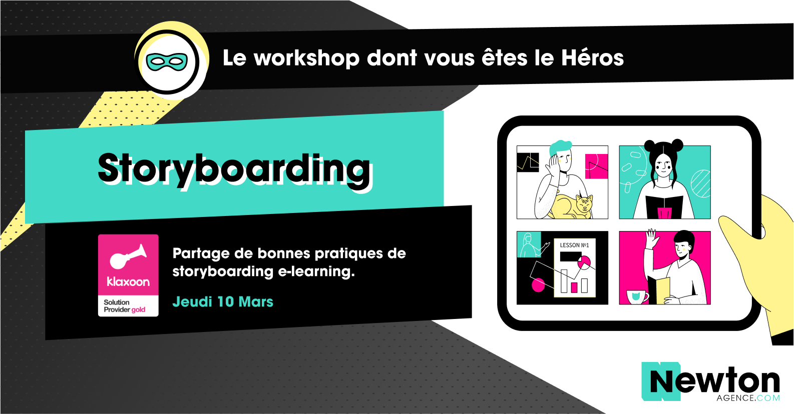 Lire la suite à propos de l’article Workshop Storyboarding