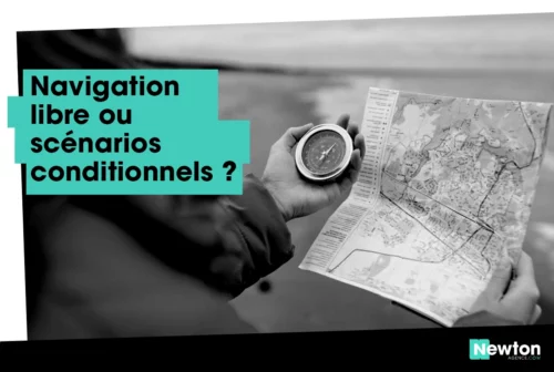 Navigation libre ou scénarios conditionnels - Newton Agence