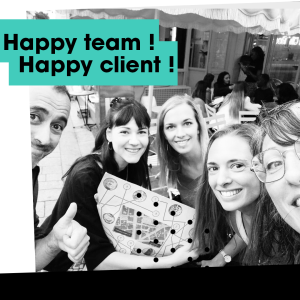 happy team